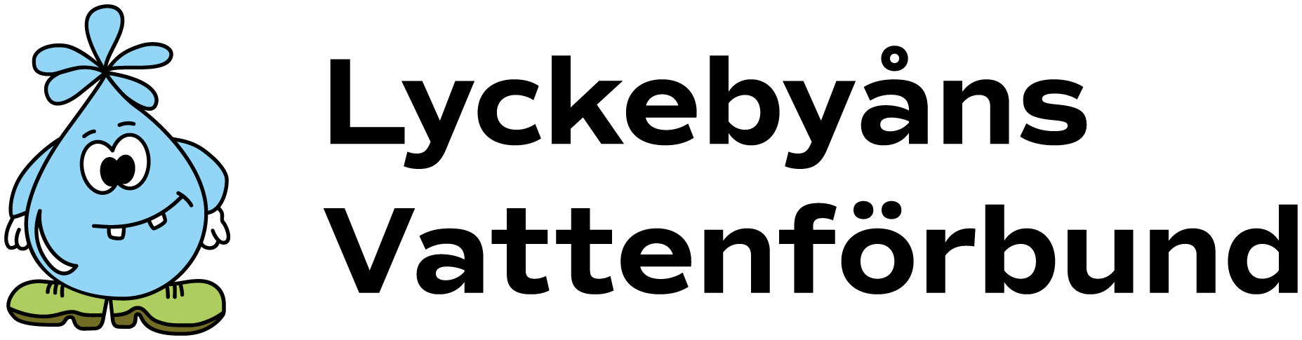 Lyckebyåns vattenförbund logga